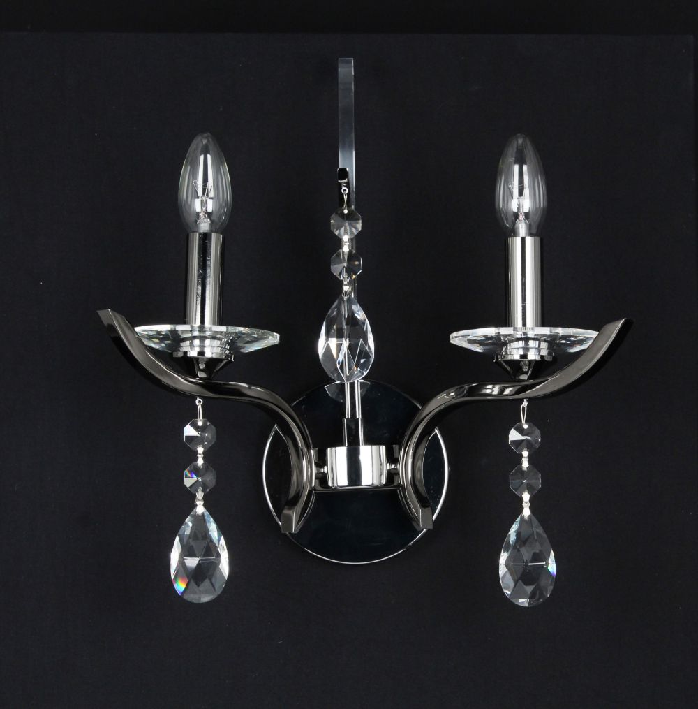 TURIN GUNMETAL WITH CRYS. WALL