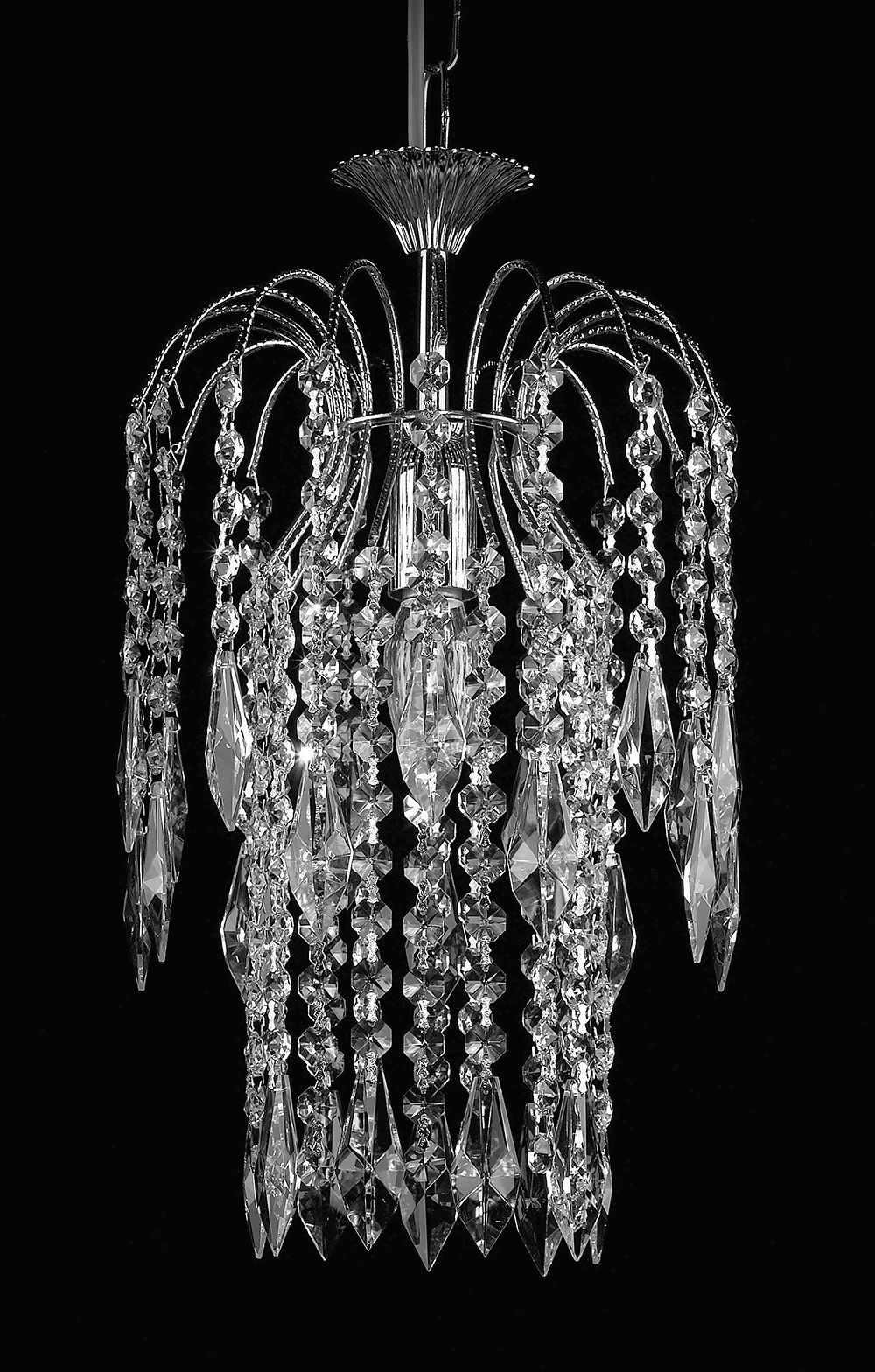 SHOWER LONG CHAIN - NICKEL