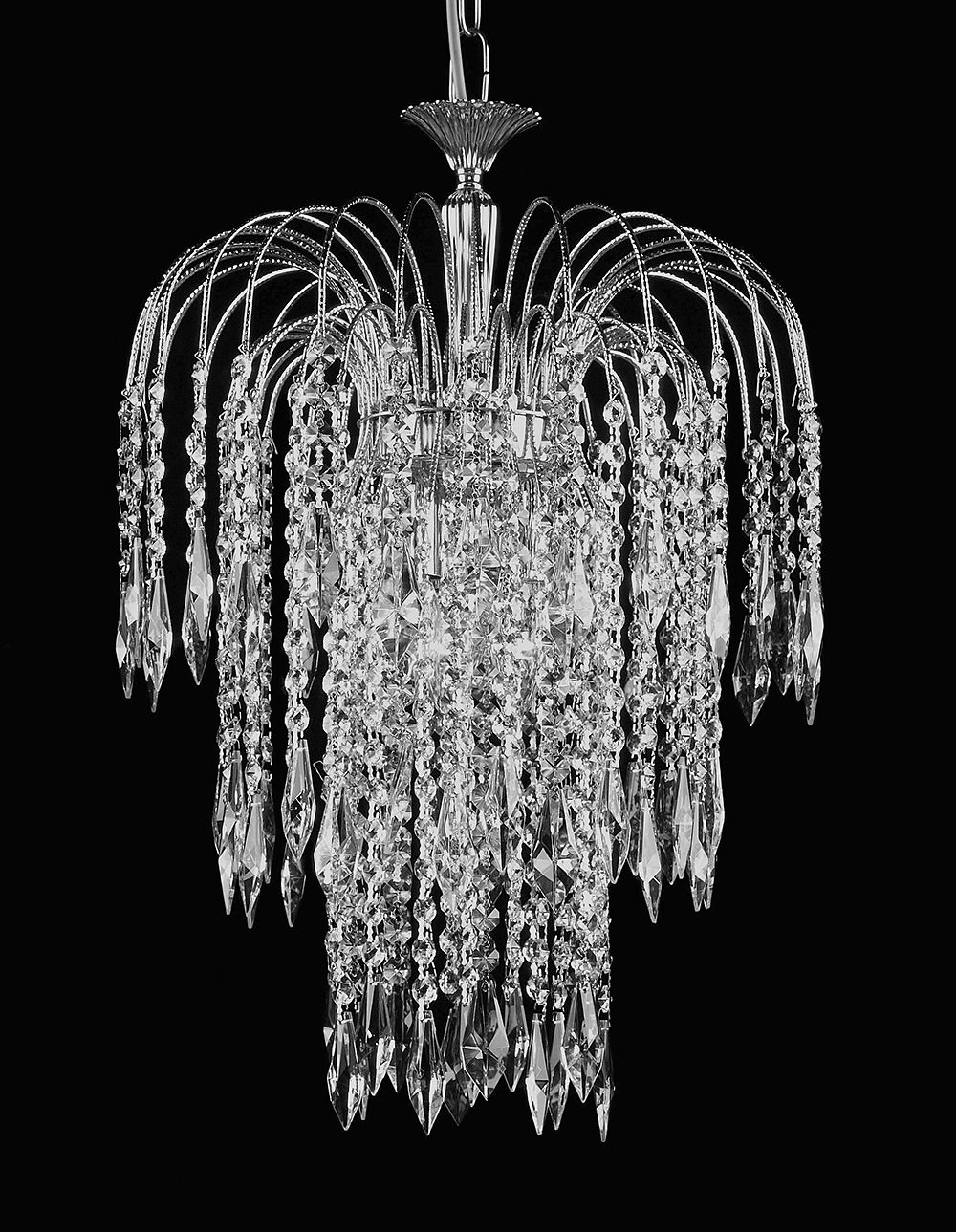 SHOWER LONG CHAIN - NICKEL