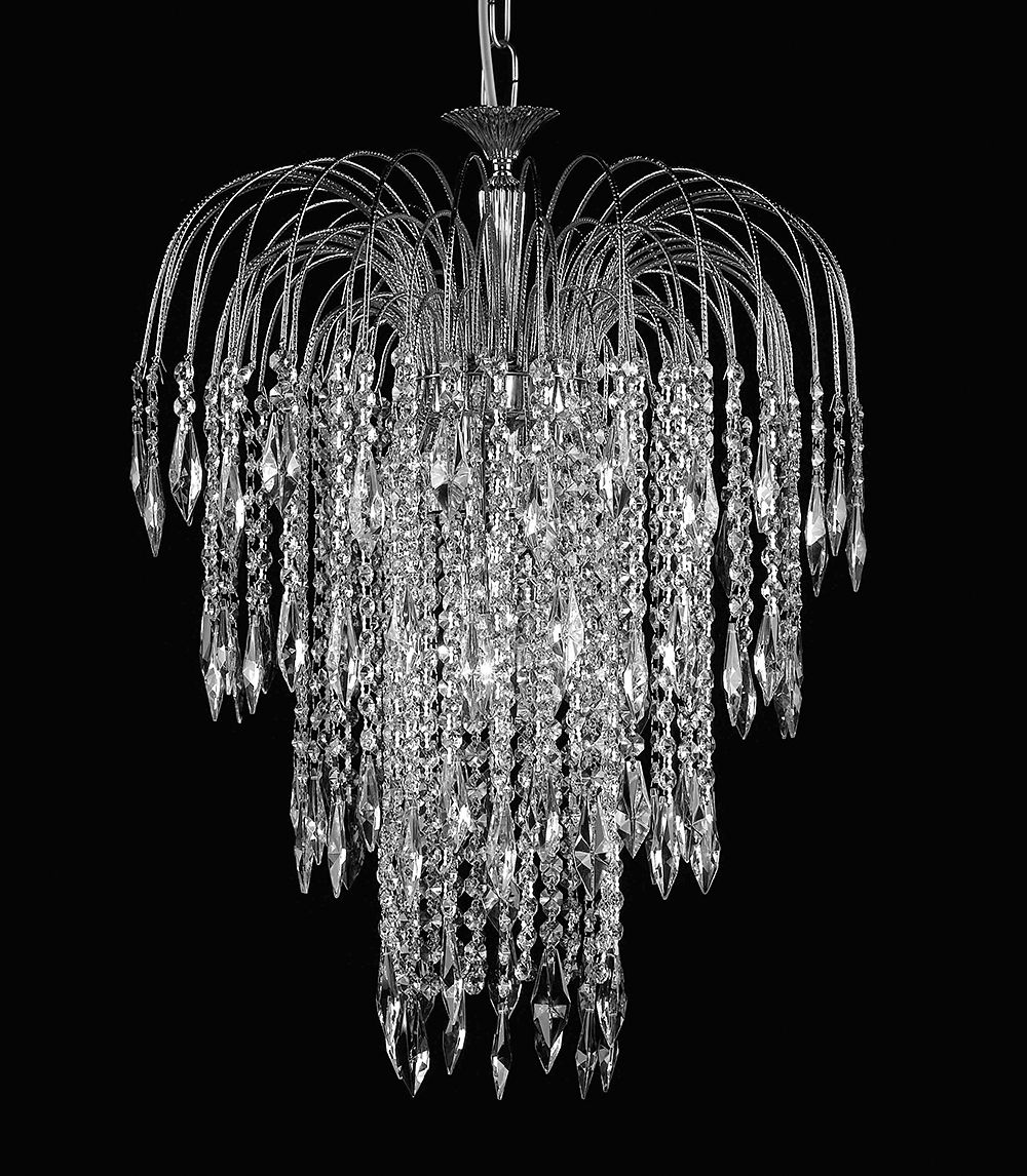 SHOWER LONG CHAIN - NICKEL