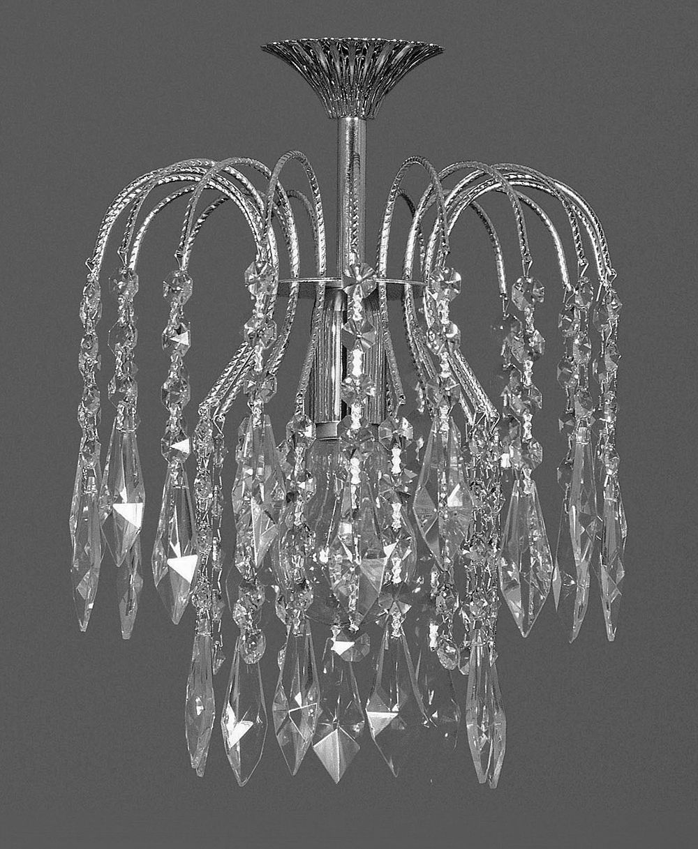 SHOWER STRASS ANTIQUE NICKEL