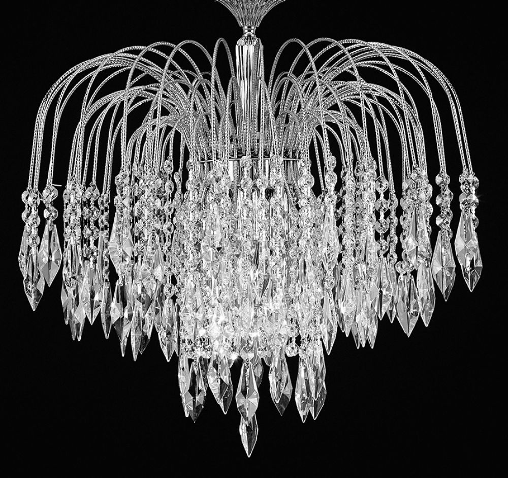 SHOWER FLUSH STRASS GOLD