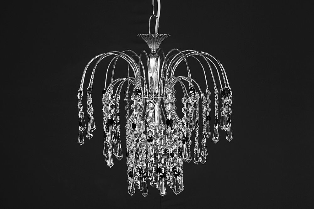 SHOWER BLACK/CLEAR CRYS.AN